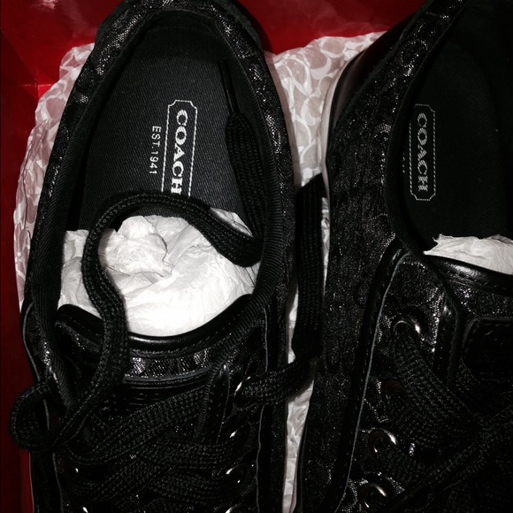 Coach glitter Dress sneakers - Picture 3 of 4