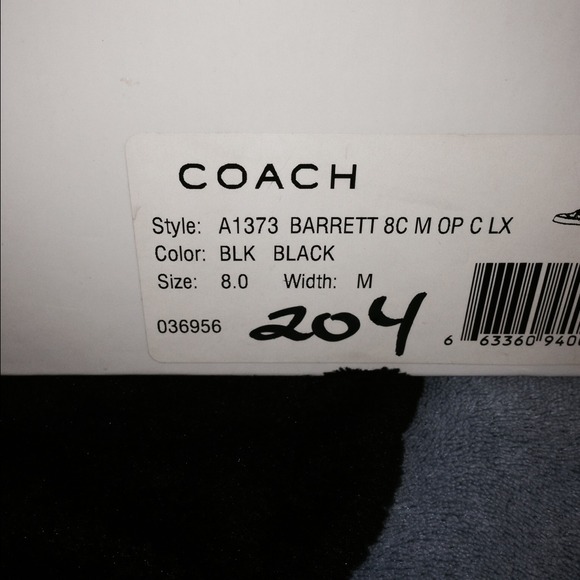 Coach glitter Dress sneakers - Picture 4 of 4