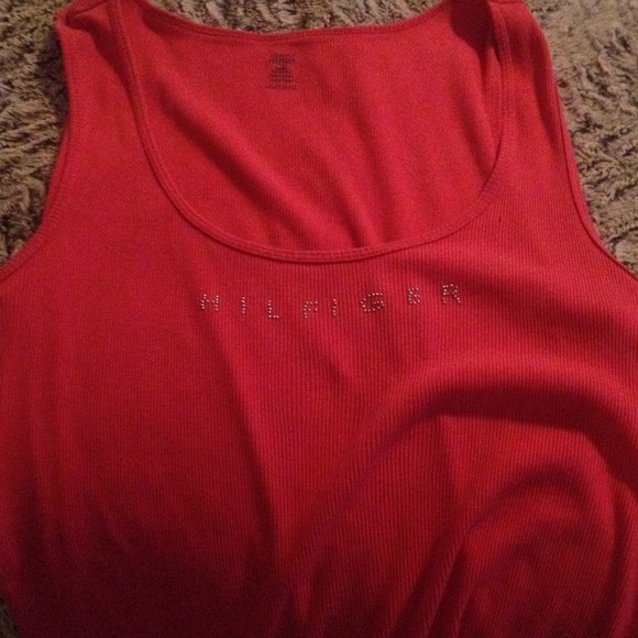 Pink Tommy Hilfiger tank top - Picture 1 of 2