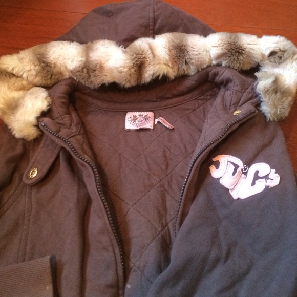 Juicy Couture sweater with fur!