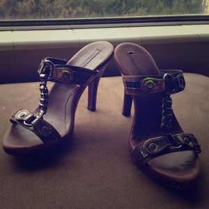BCBGMaxAzria strappy sandals!