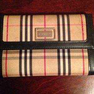 Designer Inspired Burberry Wallet