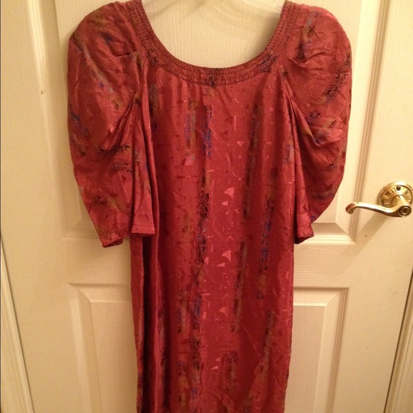 Dress with Buttons Down the Back