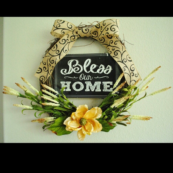 hand made grapevine wreath