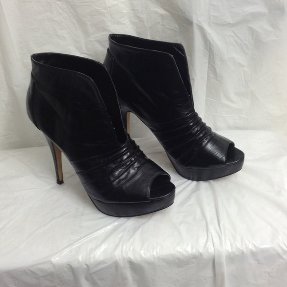 New Price!  Platform peeptoe bootie!