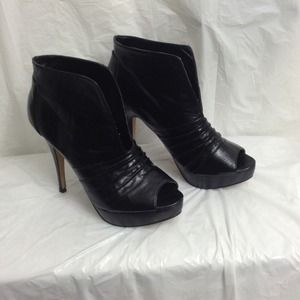 New Price!  Platform peeptoe bootie!