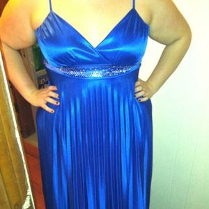 Royal Blue Formal Dress
