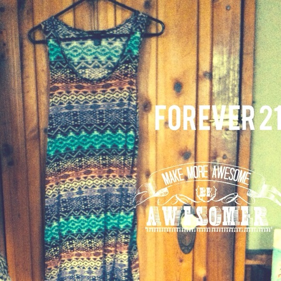 Maxi tribal dress