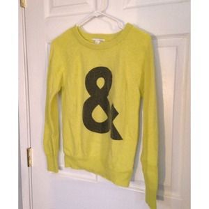 🚫SOLD🚫 Ampersand Neon Sweater