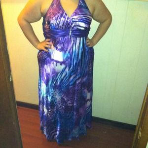 Gorgeous funky floor length gown