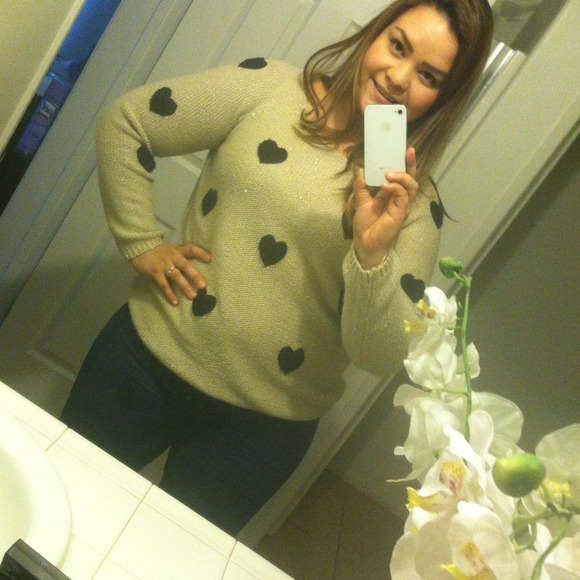 🎁SALE🎁Lauren Conrad 💙Heart Sweater💙