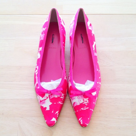 J. Crew Lucy Floral Silk Flats