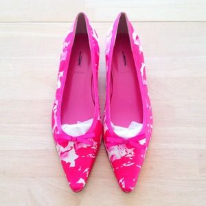 J. Crew Lucy Floral Silk Flats