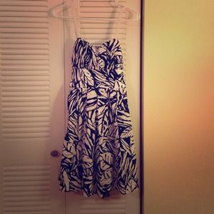 Black and white sun dress