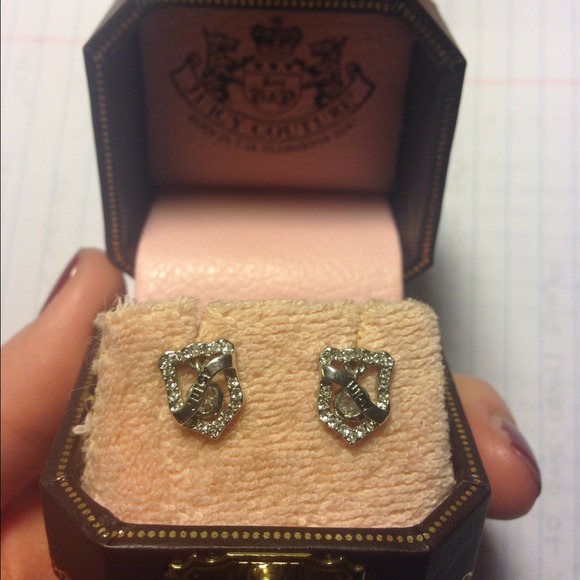 Authentic juicy couture earrings