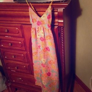 🌟REDUCED🌸Darling flowered High to low Maxi Dress