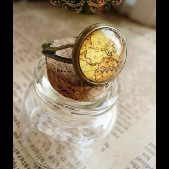❗️SALE❗️Vintage Map Ring