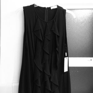 Brand new Calvin Klein black sleeveless dress.