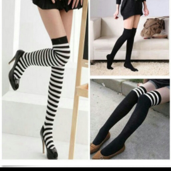 Over the knee high stockings