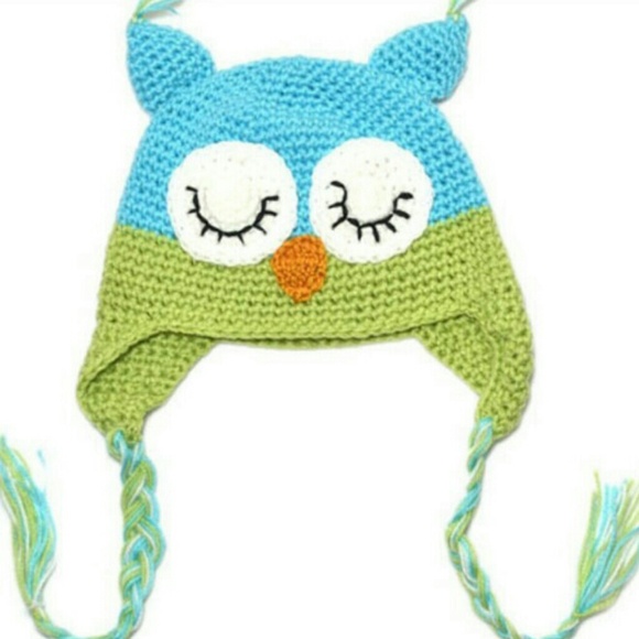 Blue owl hat - Picture 2 of 2