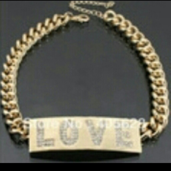 ★SOLD! ONLINE★Last one! Chunky Love Necklace Only