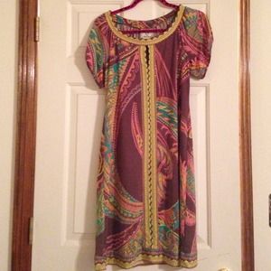 Size 10 Tribal Print Dress