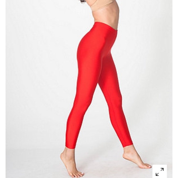 SOLD-American Apparel shiny nylon legging