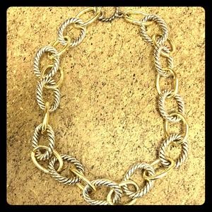 David Yurman inspired necklace