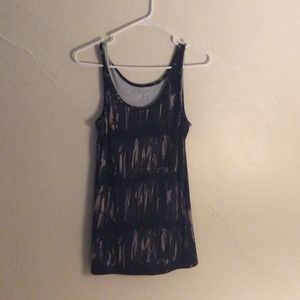 Black and Tan tank top