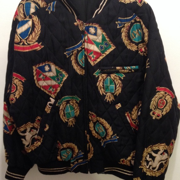 100% silk bomber jacket - Picture 1 of 4