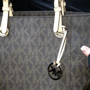 Michael Kors signature logo tote bag