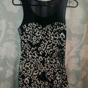 Animal print dress