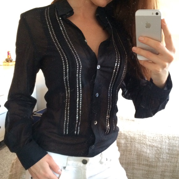 Sheer cotton Dolce&Gabbanna dress shirt