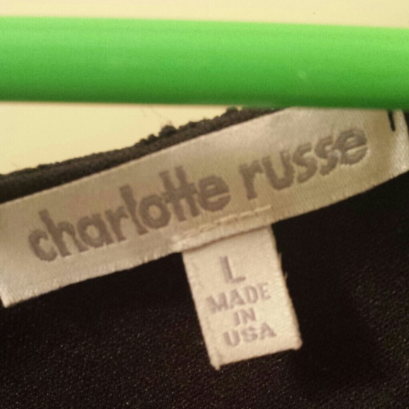 ❌SOLD❌ Lace top with leather peplum - Picture 2 of 3