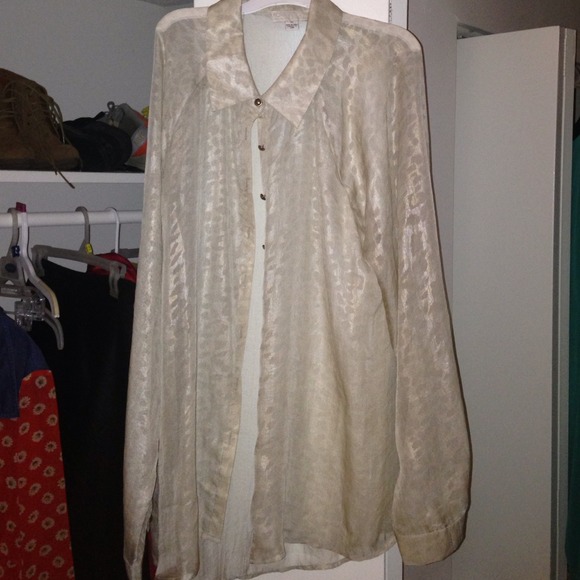Sheer blouse