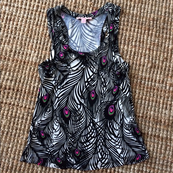 Matthew Williamson for H&M peacock print tank top - Picture 2 of 4