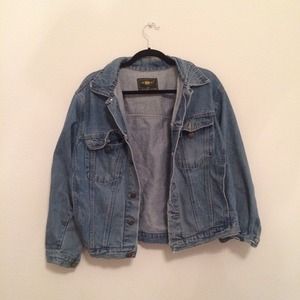 Oversize denim jacket