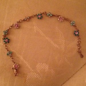Flower anklet