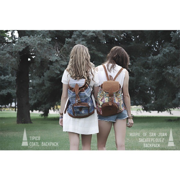 Huipil of San Juan Saca Backpack - Picture 2 of 2