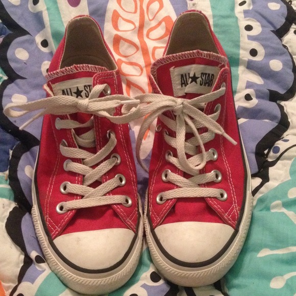 Red converse