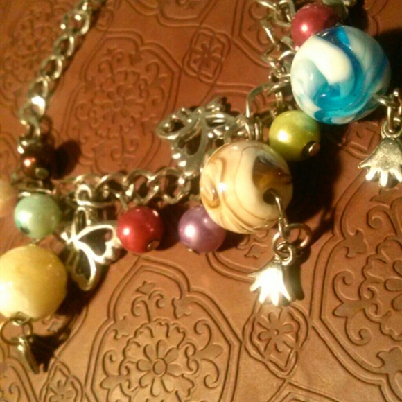 Cute charm marble bracelet