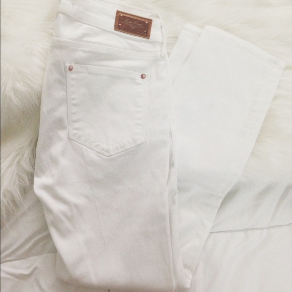 (RESERVED) ZARA white skinny jean