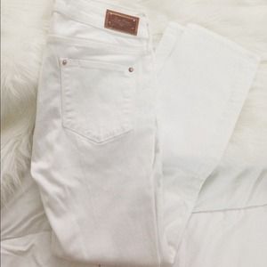 (RESERVED) ZARA white skinny jean
