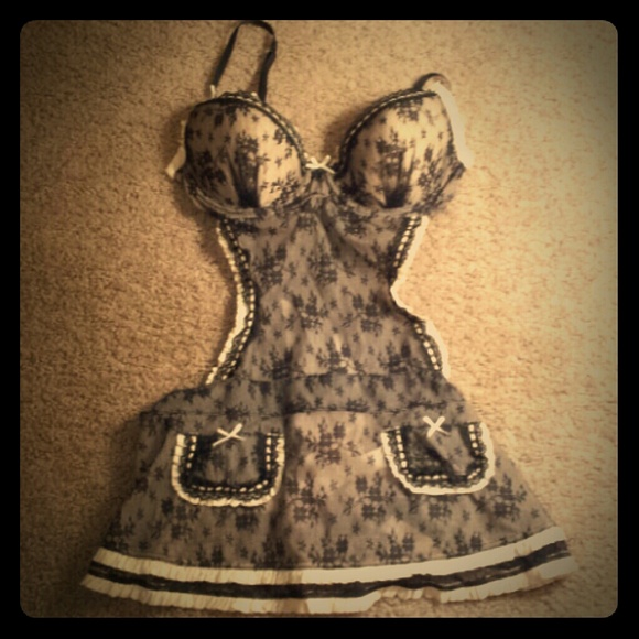 Victoria's Secret teddy apron
