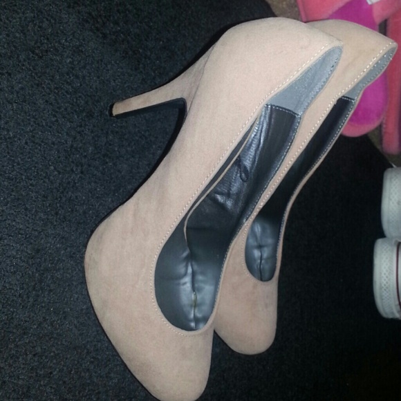 Nude heels