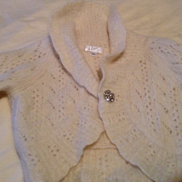 Ann Taylor wool blend evening bolero