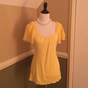 Yellow tank top