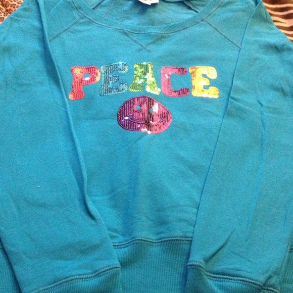 Bling sequin sweatshirt