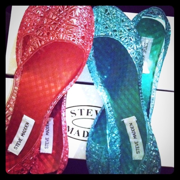 Steve Madden Jelly Sandal Flats ☺️
