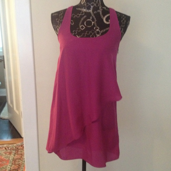 Silence + Noise Dress - fuchsia version - Picture 2 of 4